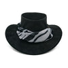 Bendigo Breeze Hat Zebra Scarf