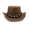 Dundee Shapeable Leather Hat