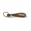 Embossed Leather Keyring