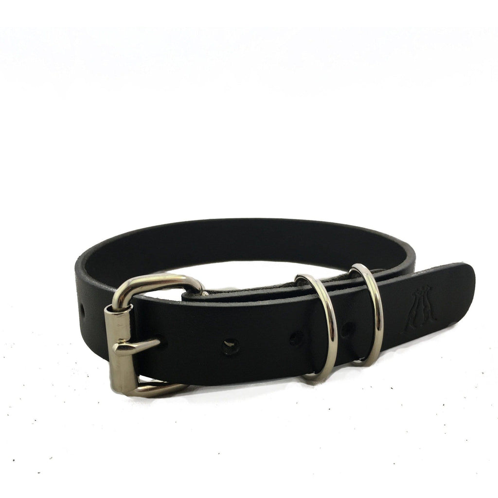 Dog Collar in Black 25mm - Kakadu Traders Australia