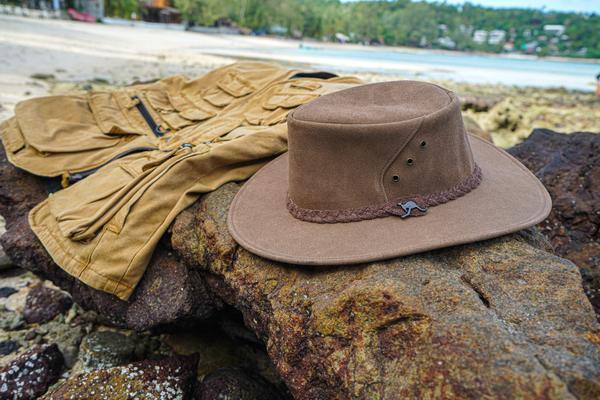 a concise guide on how to clean suede or leather hats