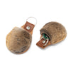 Joey Kangaroo Fur Leather Keyring