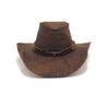 Kids Brumby Shapeable Leather Hat