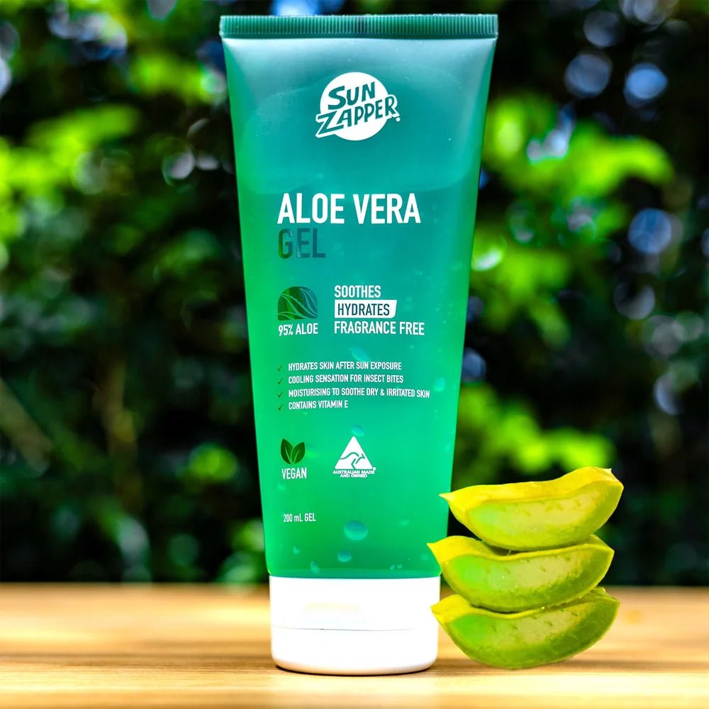 Aloe Vera Gel 200mL (Sun Zapper) - Kakadu Traders Australia