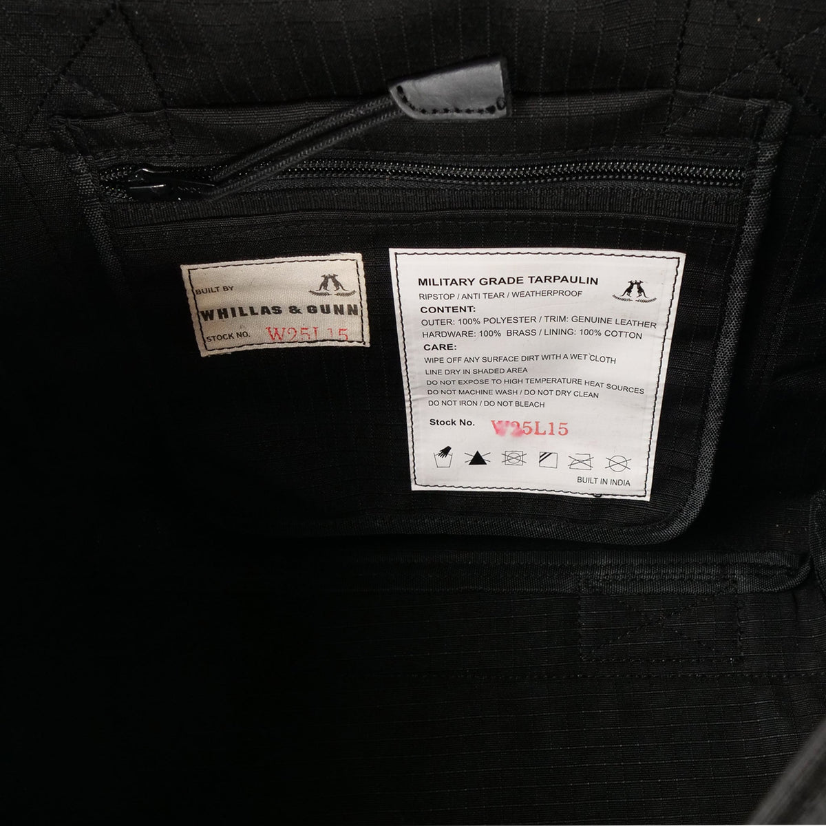 Block Duffle Bag - Small - Black - Kakadu Traders Australia