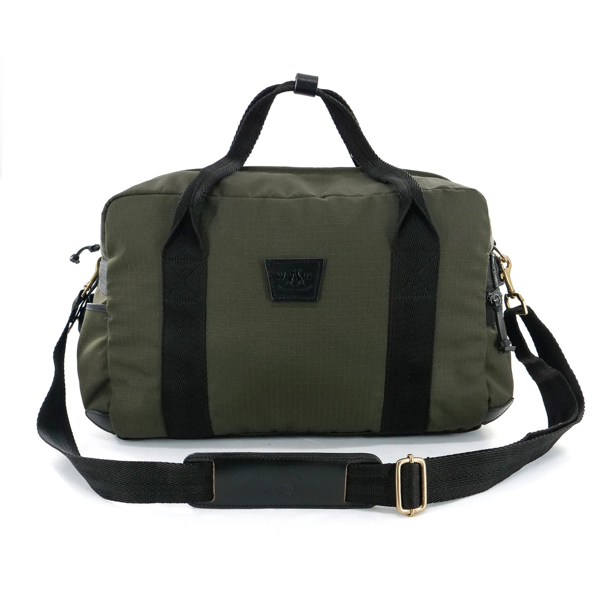 Block Duffle Bag - Medium - Olive  - Kakadu Traders Australia