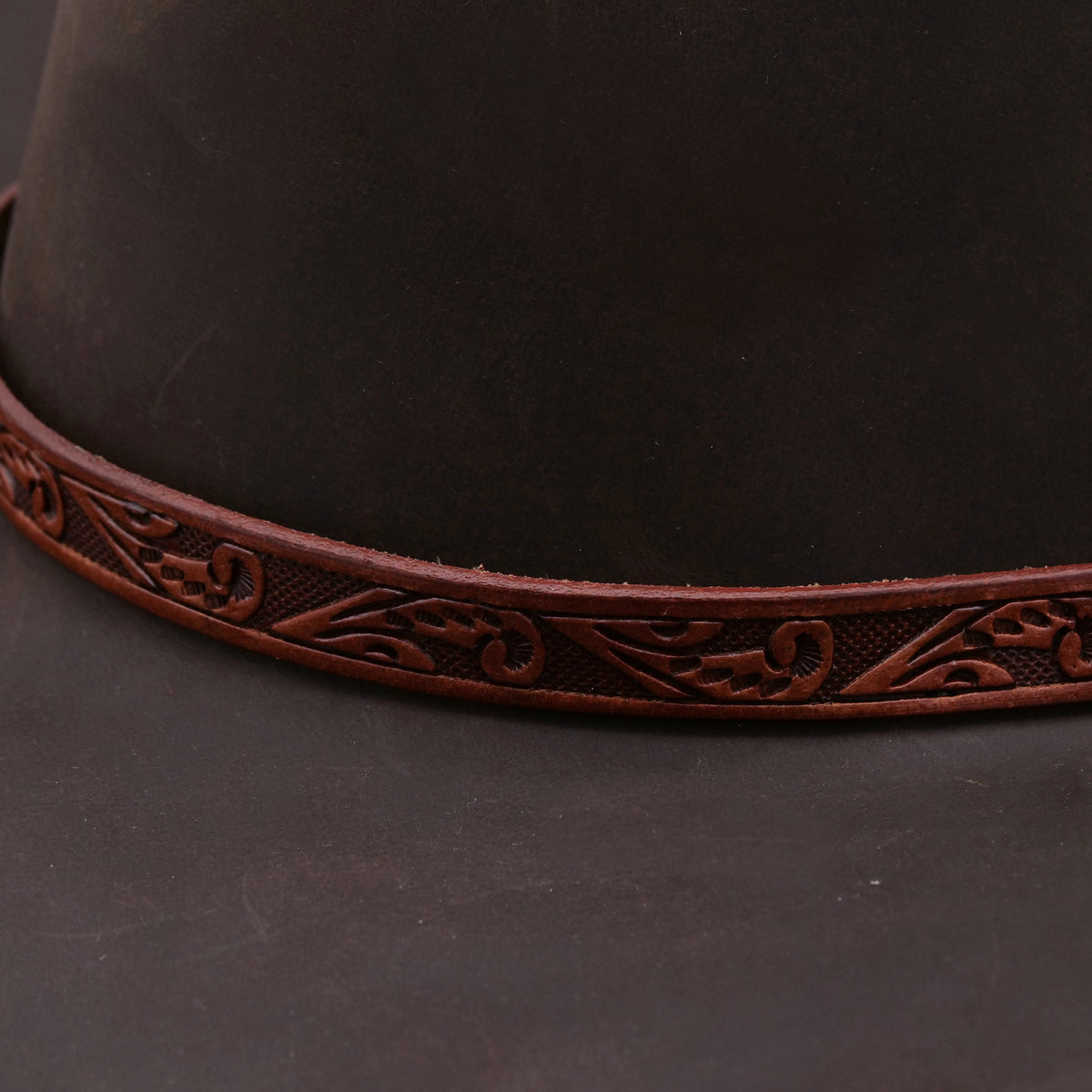Dalby Leather Hat - Kakadu Traders Australia