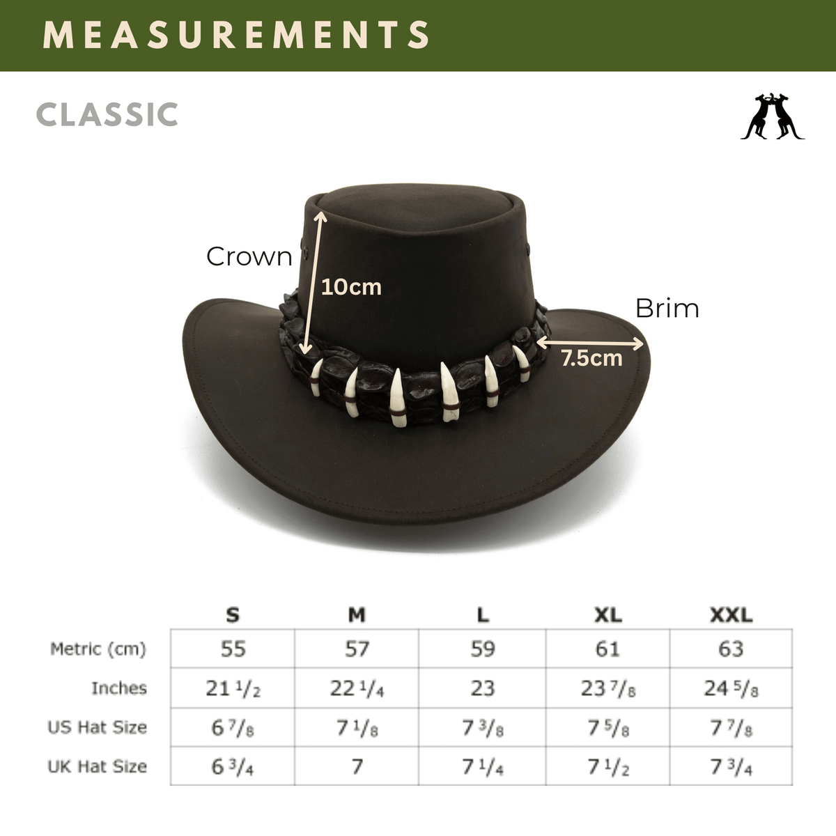 Dundee Leather Hat - Kakadu Traders Australia