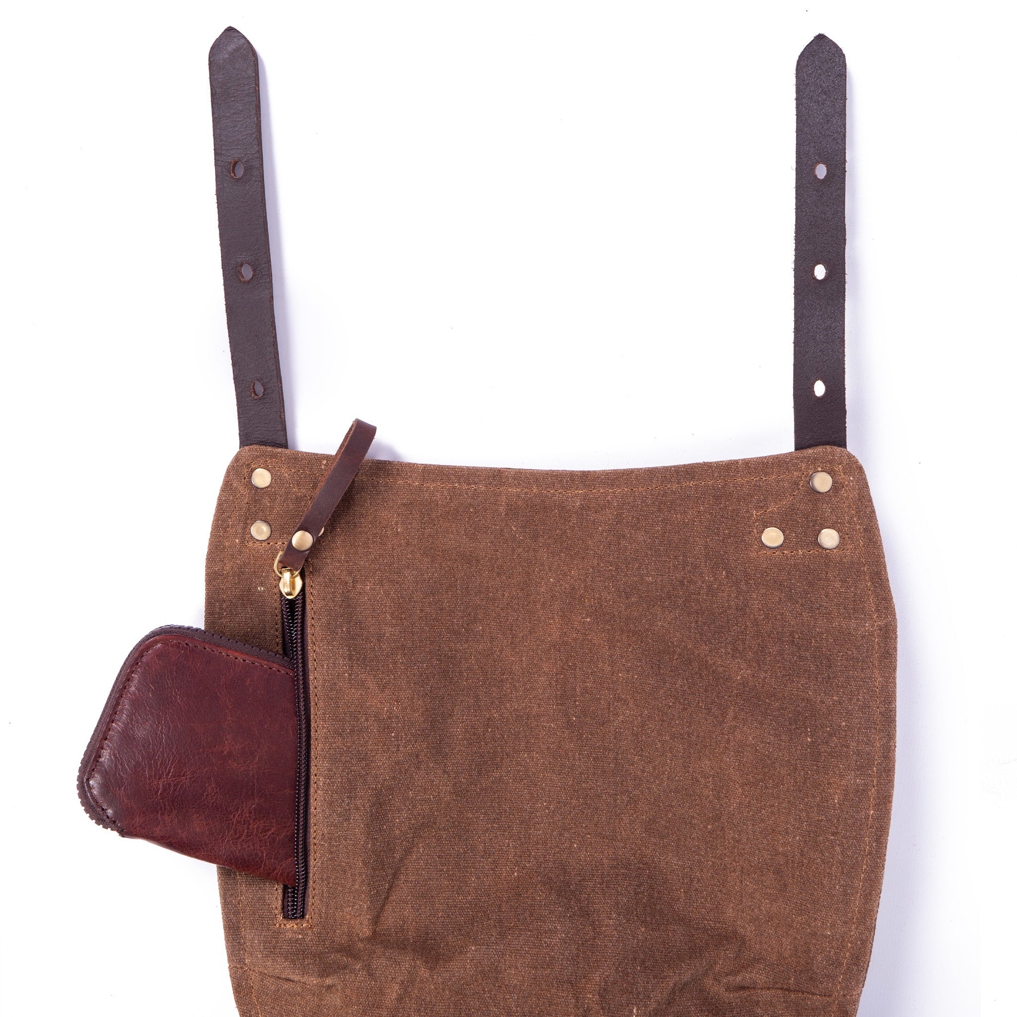 canvas and leather backpack kakadu Outback Rucksack
