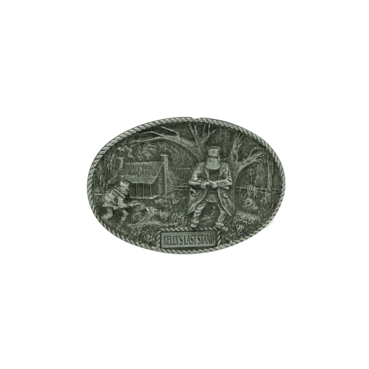Ned Kelly Last Stand Belt Buckle - Kakadu Traders Australia