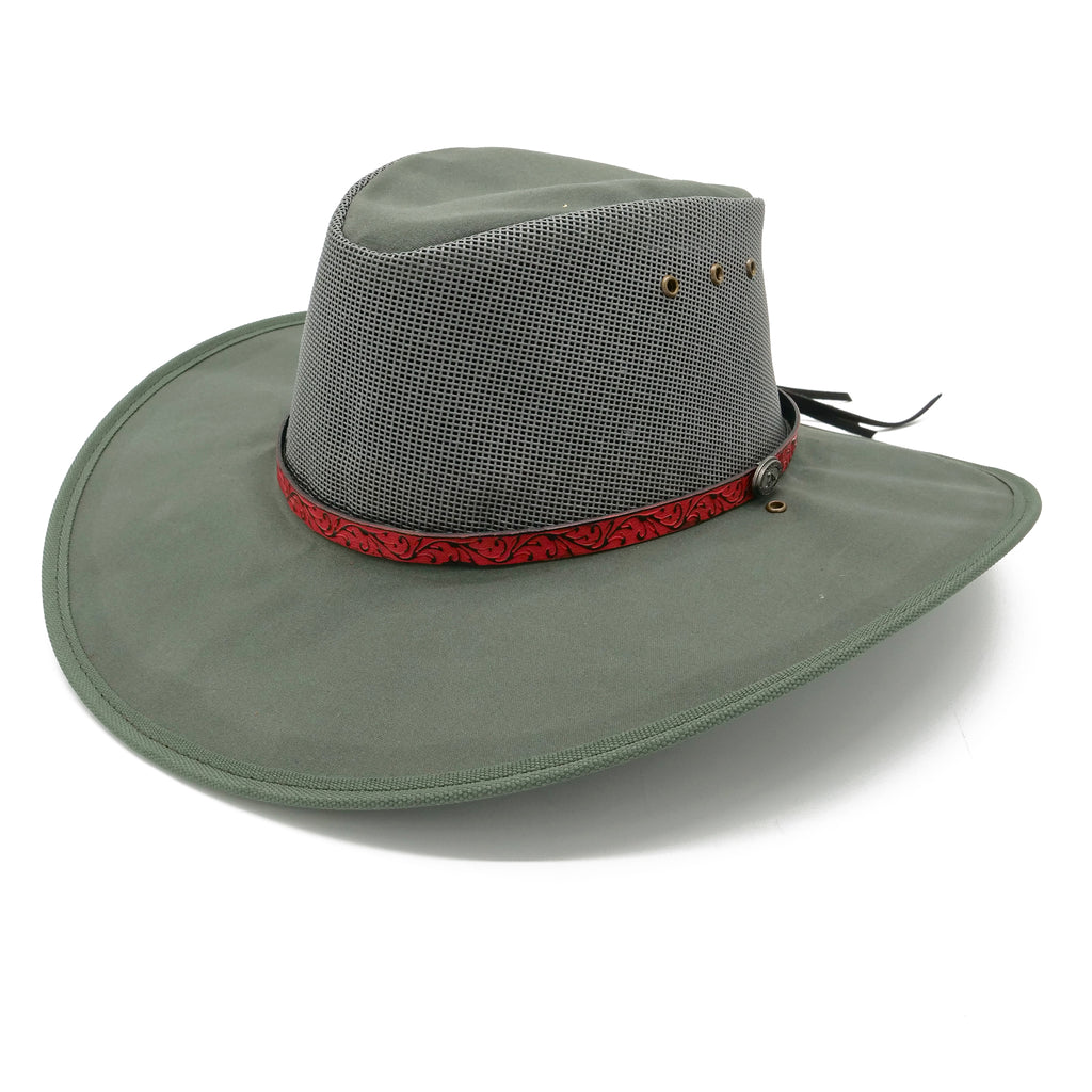 LODEN WITH RED