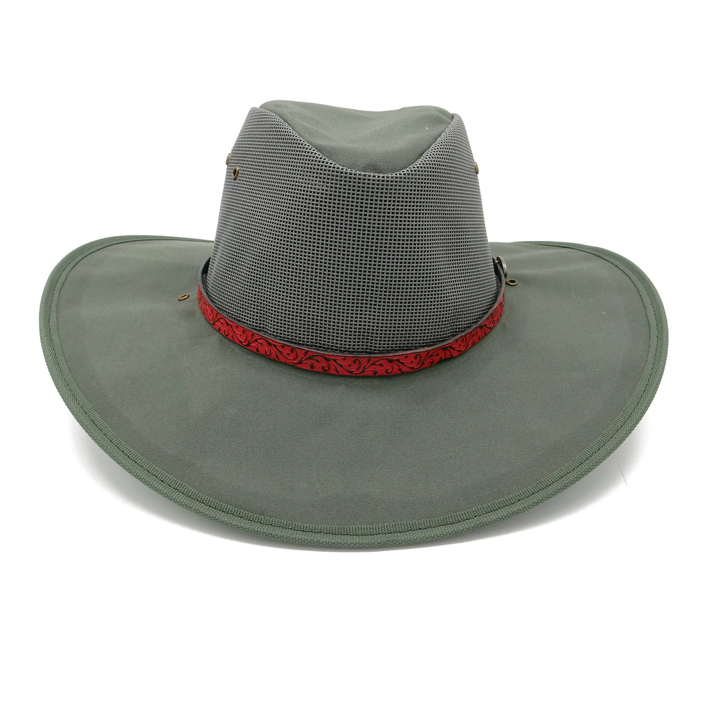 LODEN WITH RED