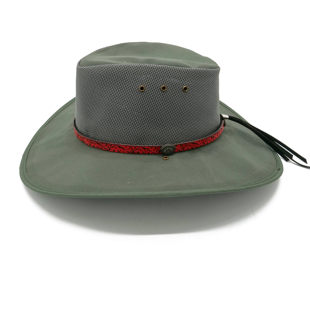 LODEN WITH RED
