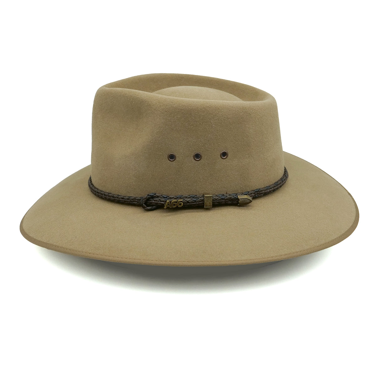 The Grazier - Fur Felt Hat - Bitumen - Kakadu Traders Australia