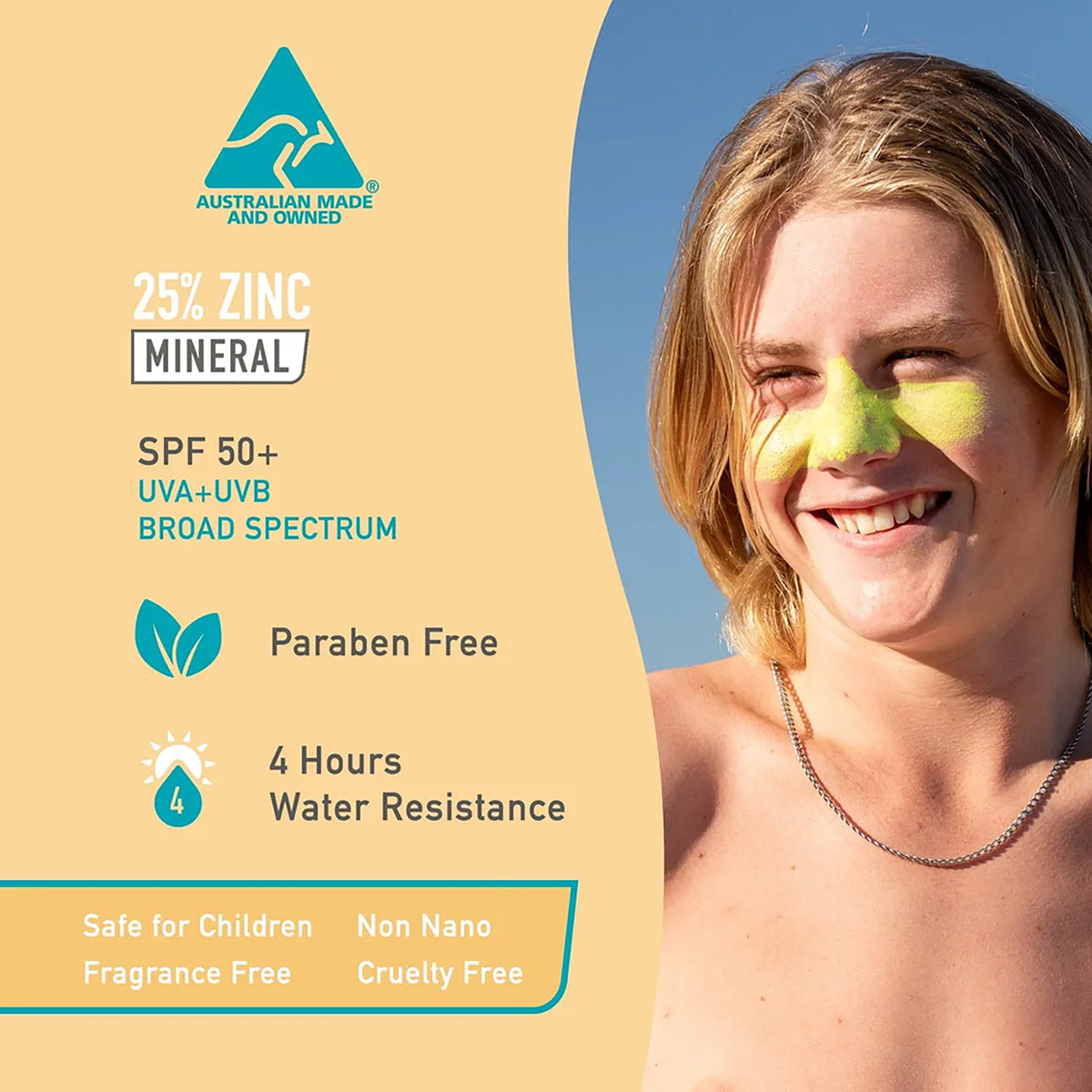 Zinc Stick SPF 50+ (Sun Zapper) - Kakadu Traders Australia