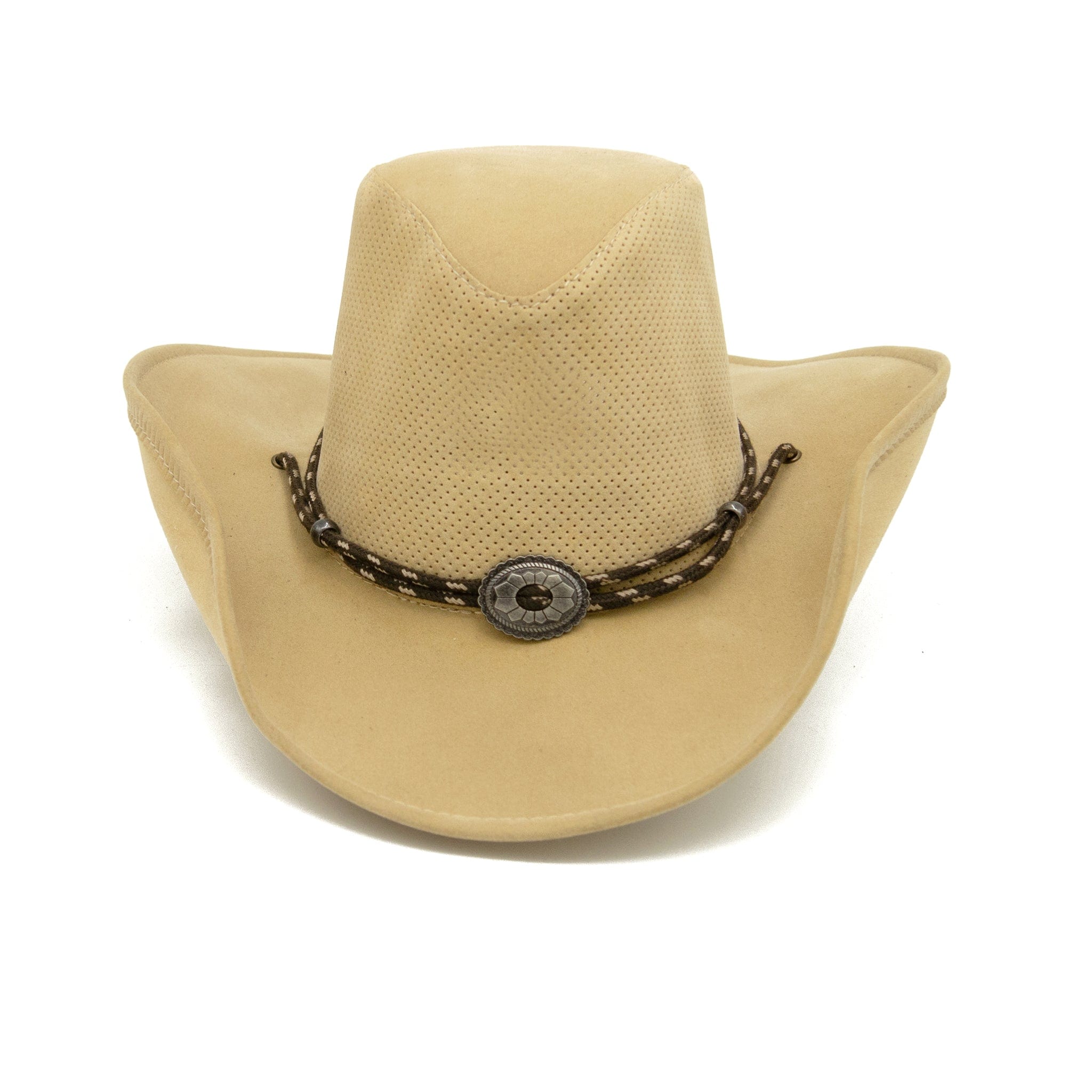 Wide flat brim cowboy hat sales