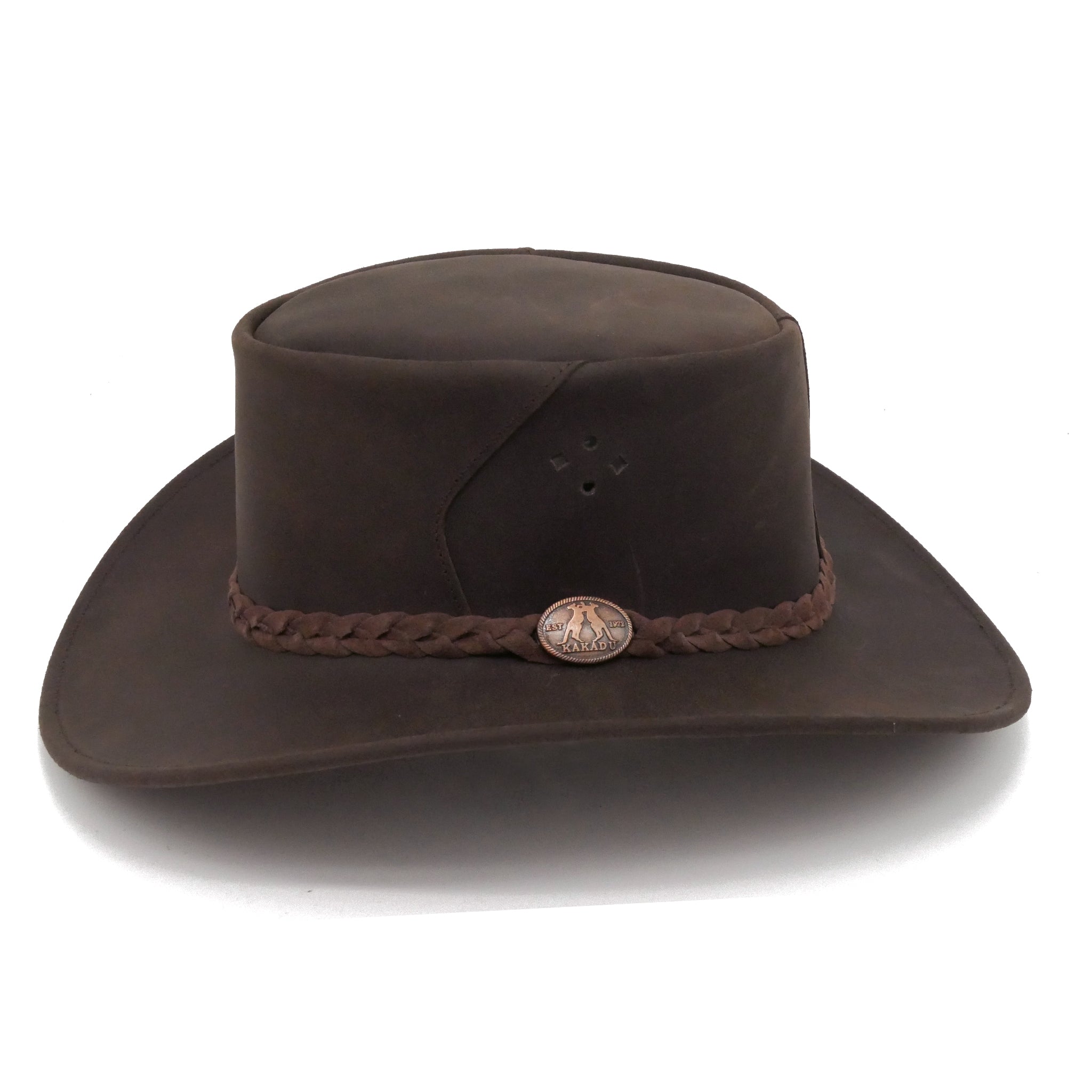 The Albury Leather Hat Kakadu Traders Australia
