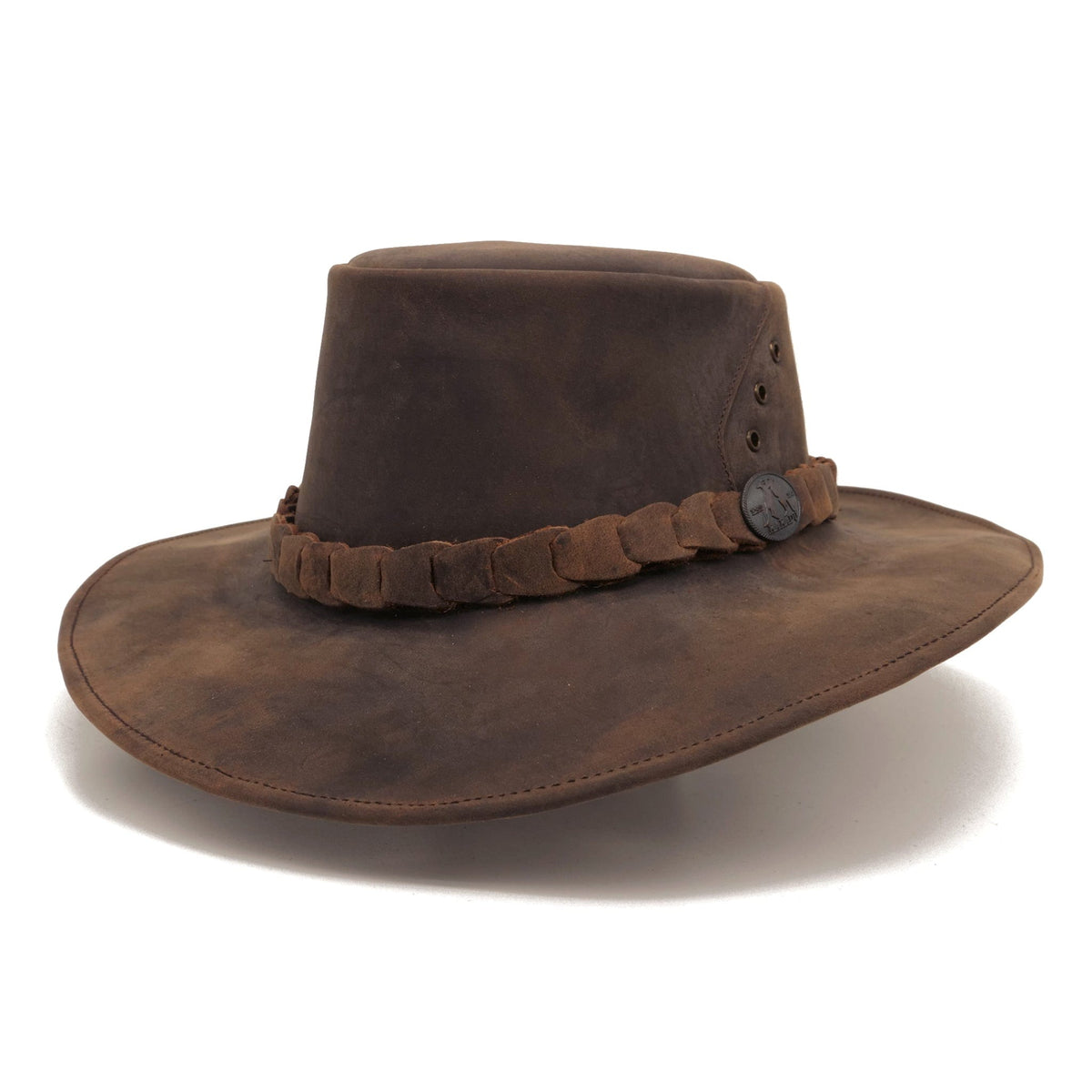 Bruce Shapeable Leather Hat - Kakadu Traders Australia