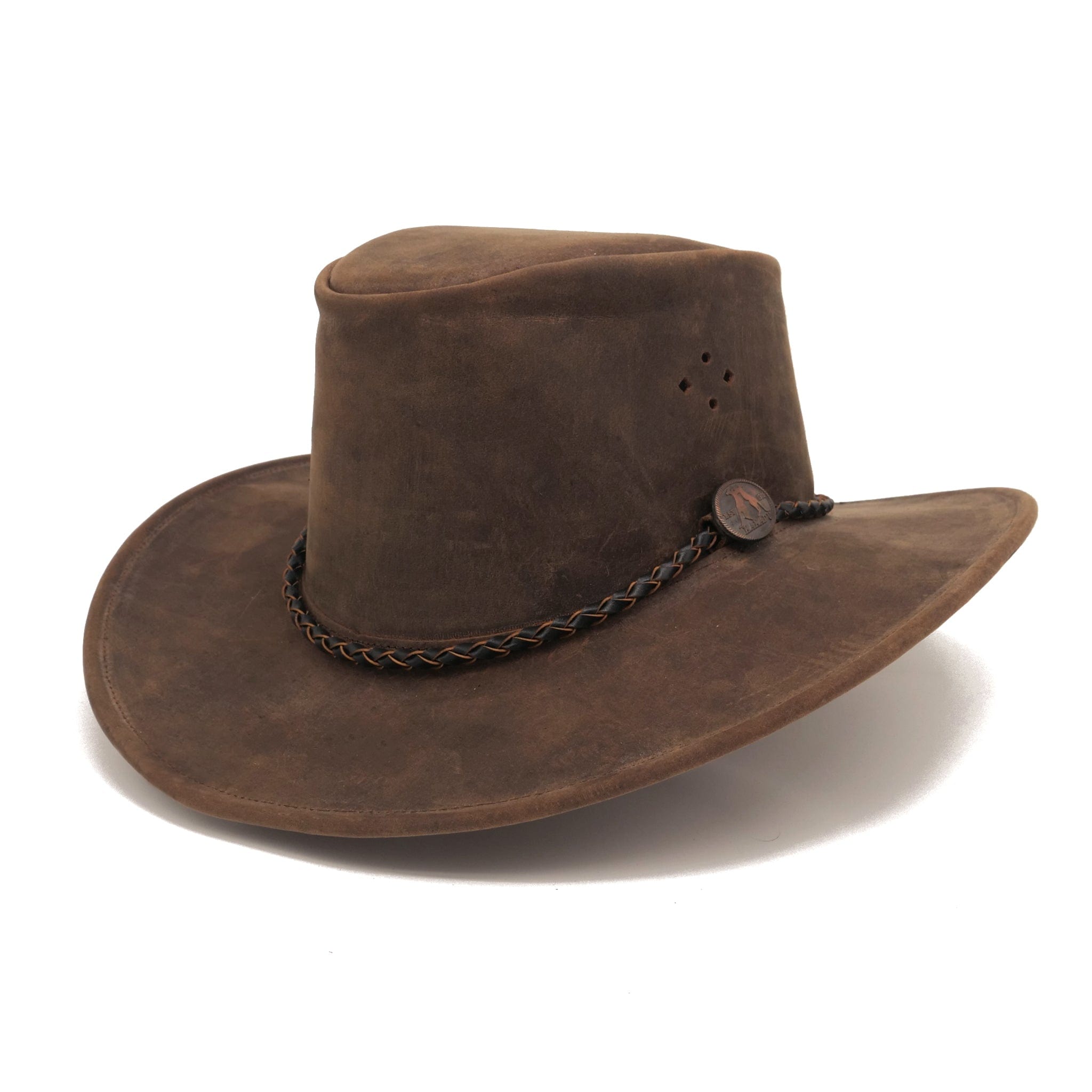 Sydney Leather Hat Kakadu Traders Australia