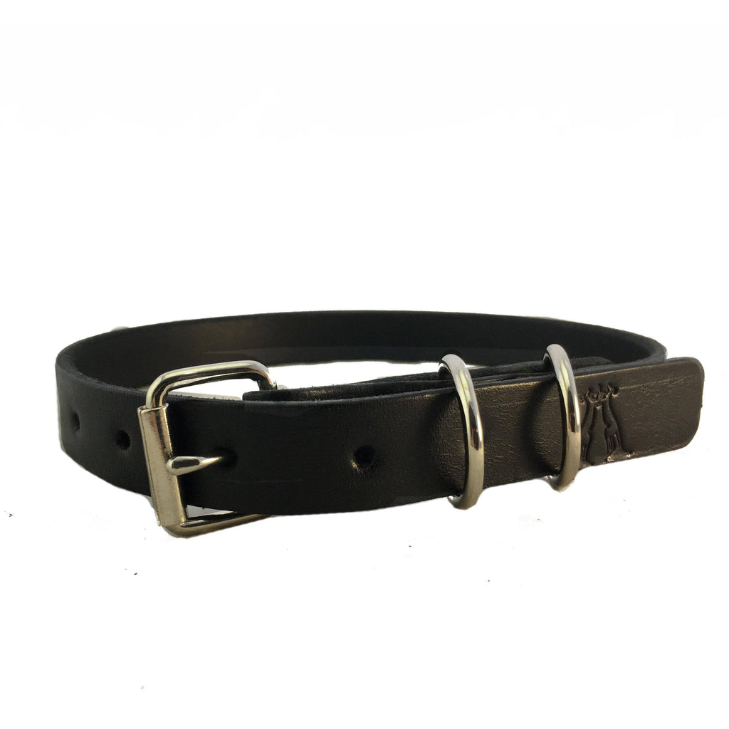 Dog Collar in Black 20mm - Kakadu Traders Australia